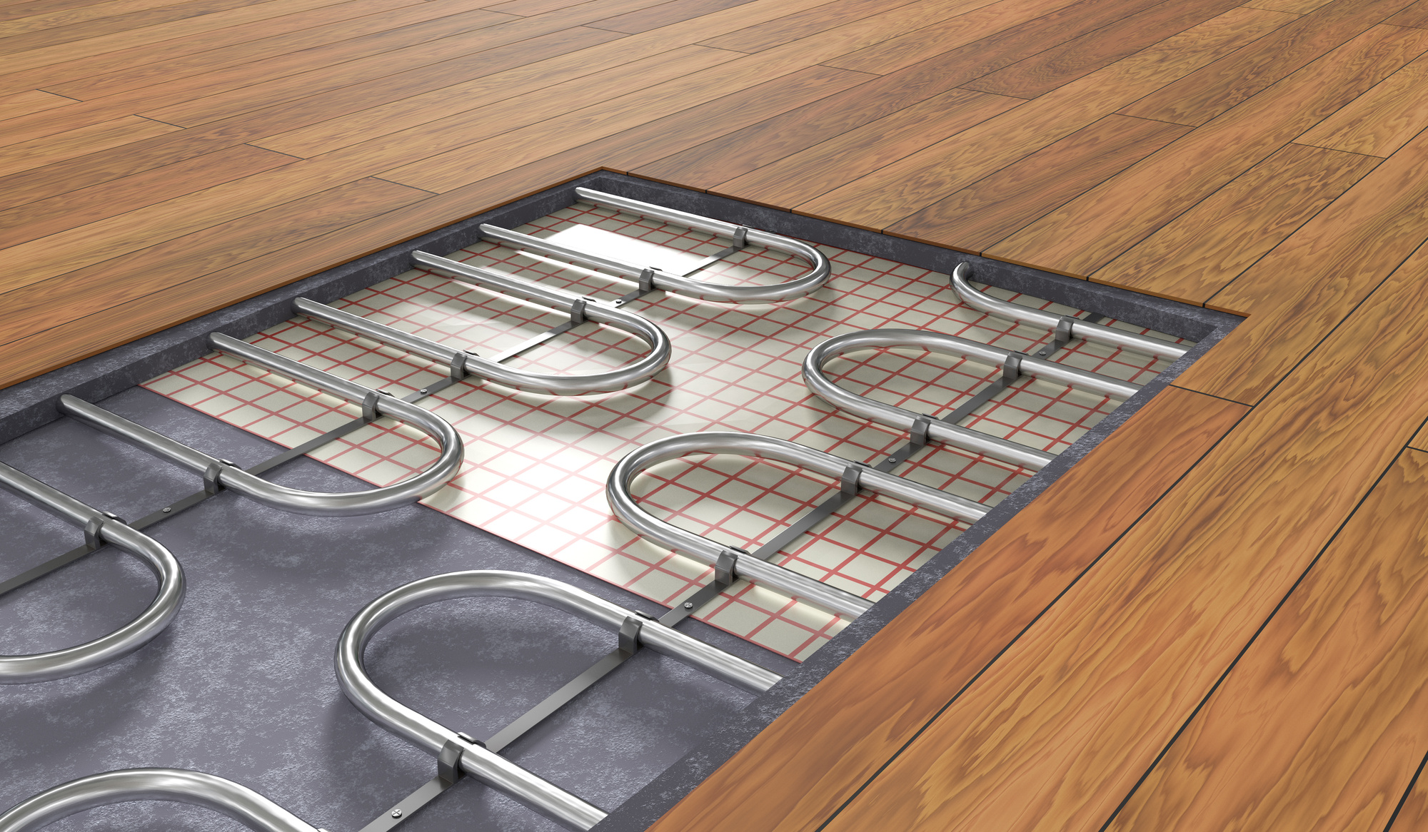 underfloor heating installation