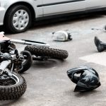 involved in a motorcycle accident